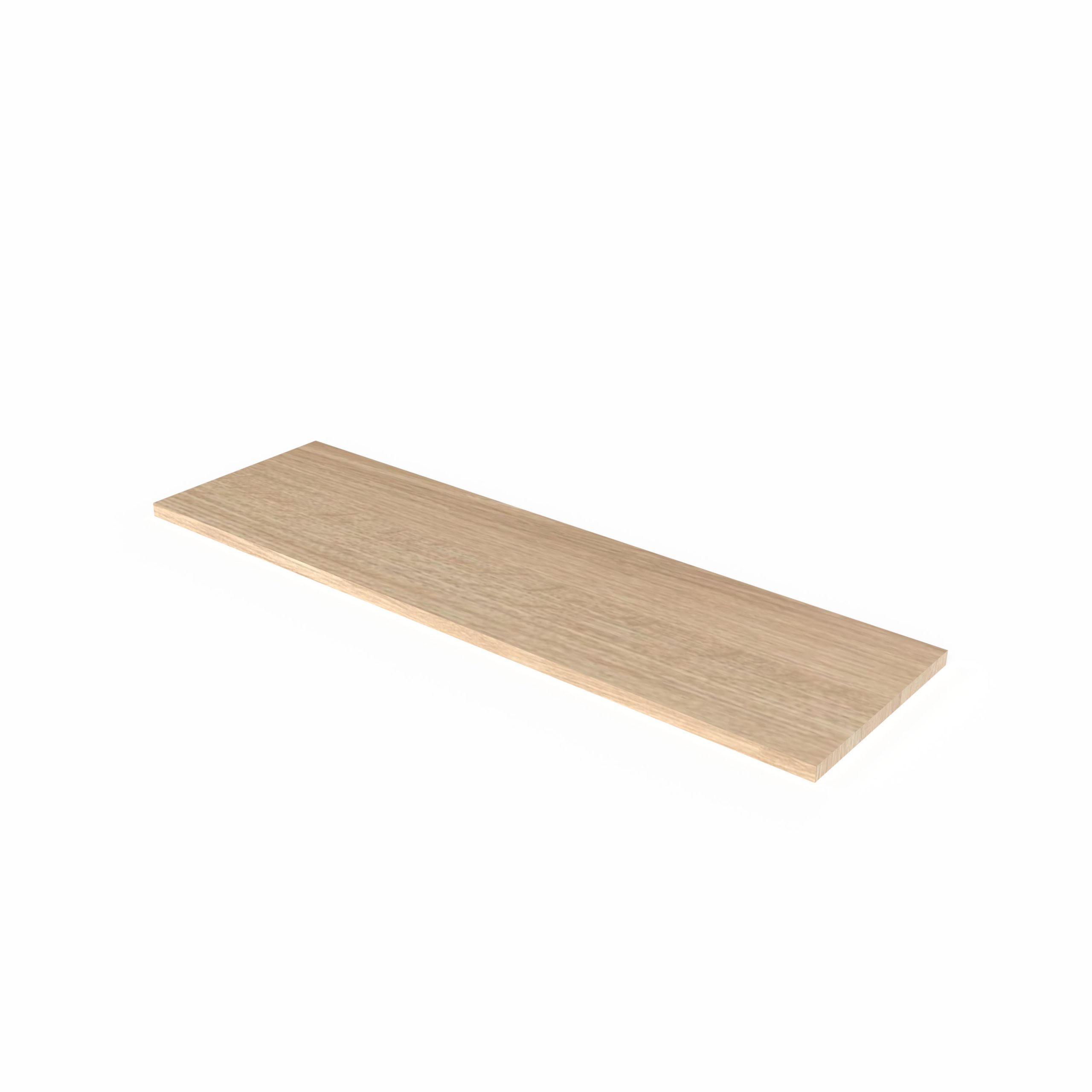 Étagère chêne - 100 x 30 cm - épaisseur 19 mm