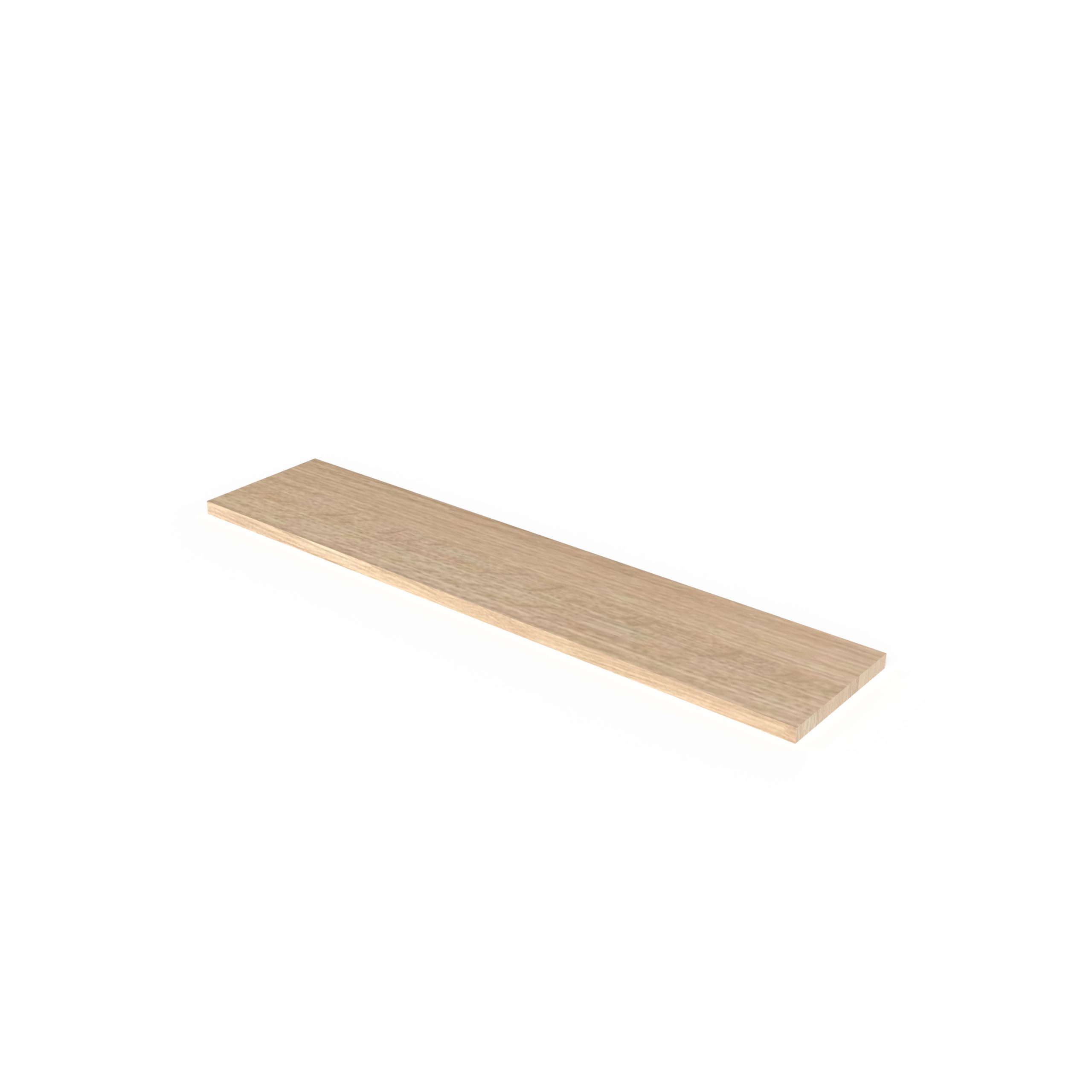 Étagère chêne - 90 x 20 cm - épaisseur 19 mm